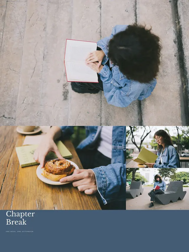 Chapter Break grid layout